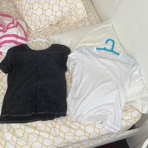 White and black American eagle t-shirt bundle